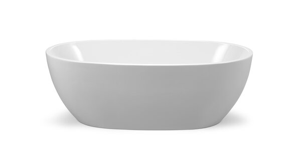 Акриловая ванна без перелива BELBAGNO BB69-1700-W0, 170x82x60 см