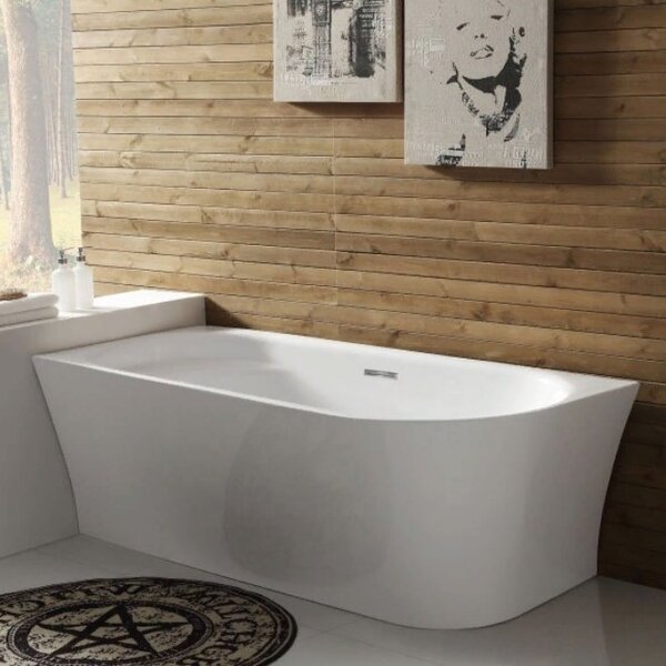 Акриловая ванна BelBagno BB410-1500-780-L 150x80 см со сливом-переливом