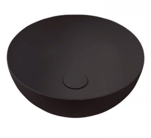 Раковина накладная HATRIA HAPPY HOUR A0Y1VF02 черный матовый 40x40x15.5H