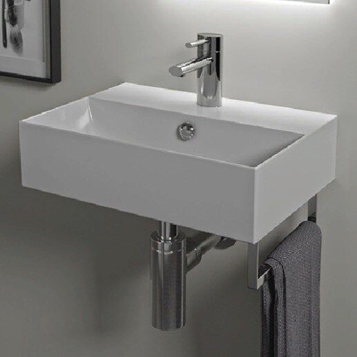 Раковина подвесная HATRIA BAHIA_13 BH0500365011TS 50х36.5x13 см