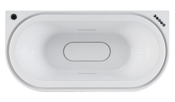 Акриловая ванна Gemy 190х95 G9541 с гидромассажем