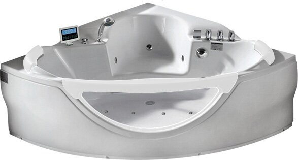 Акриловая ванна Gemy 155х155 G9025 II K с гидромассажем