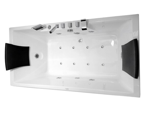 Акриловая ванна Gemy 175х85 G9065 K R с гидромассажем