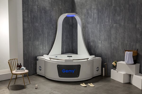 Акриловая ванна Gemy 170х170 G9070 K с гидромассажем