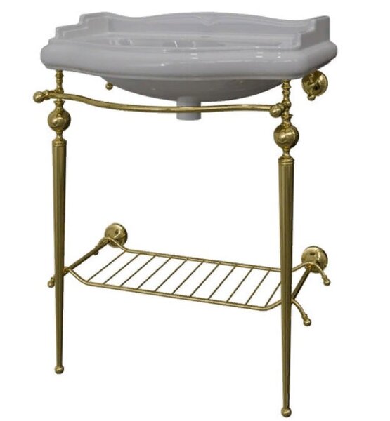 Консоль для раковины Caprigo Console 7064/73-ORO цвет золото