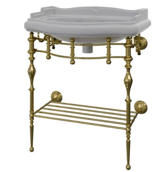 Консоль для раковины Caprigo Console 7060/73-ORO цвет золото