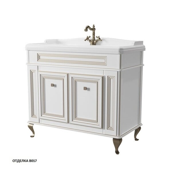 Тумба с раковиной Caprigo Fresco 100 цвет B017