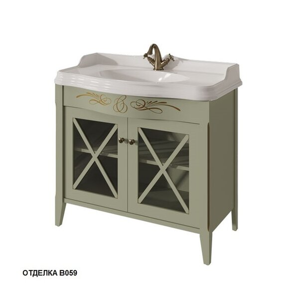Тумба для раковины Caprigo Napoli 90 см 11213B цвет B059