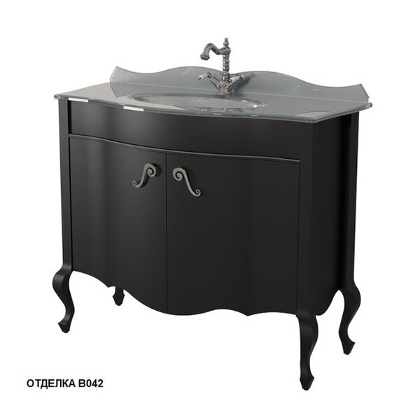 Тумба для раковины Caprigo Bourget 100 (2 двери) цвет B042