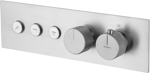 Смеситель для ванны Allen Brau Liberty 5.33003-BN (с внутренней частью) никель браш