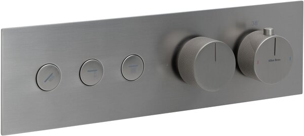 Смеситель для ванны Allen Brau Liberty 5.33003-BN (с внутренней частью) никель браш