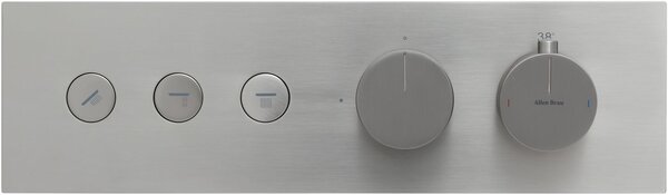 Смеситель для ванны Allen Brau Liberty 5.33003-BN (с внутренней частью) никель браш