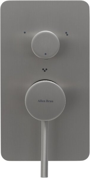 Смеситель для ванны Allen Brau Priority 5.31A11-BN (с внутренней частью) 3-х позиционный никель
