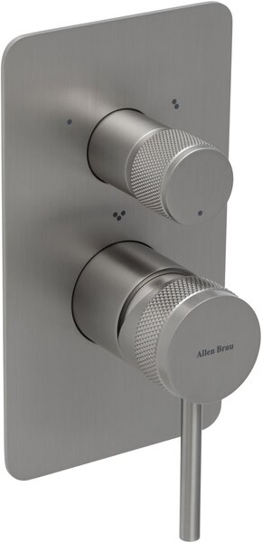 Смеситель для ванны Allen Brau Priority 5.31A11-BN (с внутренней частью) 3-х позиционный никель