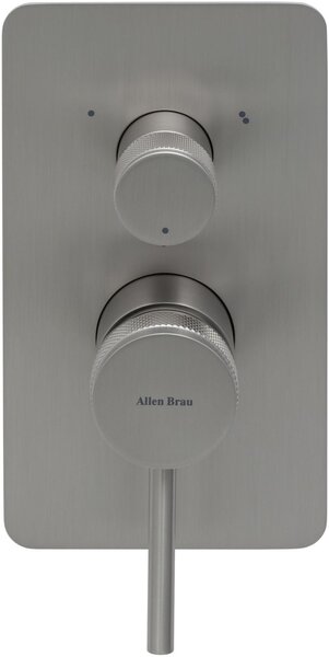 Смеситель для ванны Allen Brau Priority 5.31A11-BN (с внутренней частью) 3-х позиционный никель