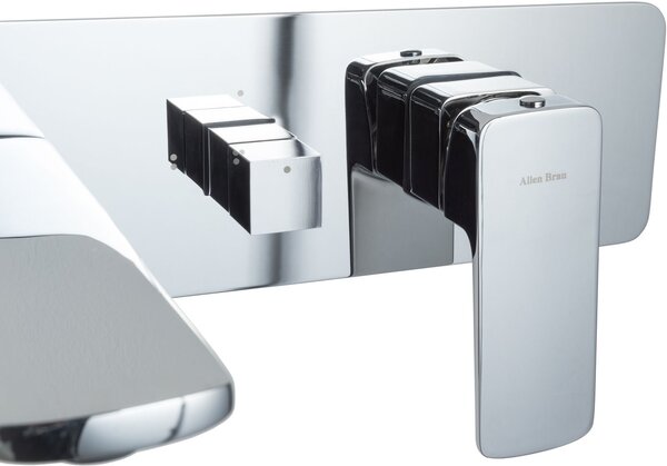Смеситель для ванны с душем Allen Brau Infinity 5.21007-00 (с внутренней частью) хром