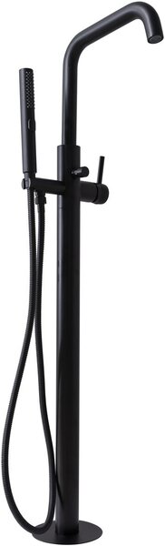Смеситель для ванны с душем Allen Brau Priority 5.31008-31 (с внутренней частью) черный матовый