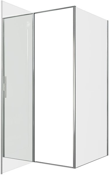 Душевой уголок Allen Brau Priority 120x80 3.31007.00 + 3.31013.00 хром