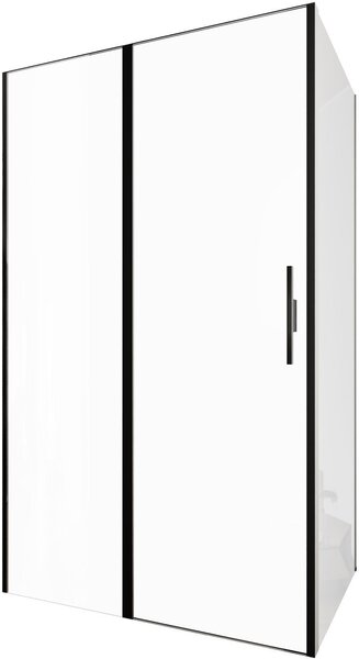 Душевой уголок Allen Brau Priority 120x90 3.31033.BBA + 3.31045.BBA черный браш
