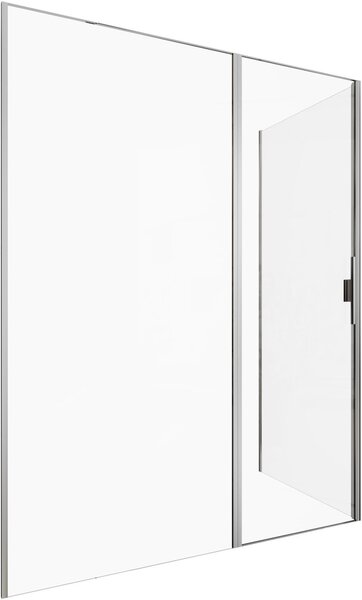 Душевой уголок Allen Brau Priority 160x100 3.31038.BA + 3.31047.BA серебро браш