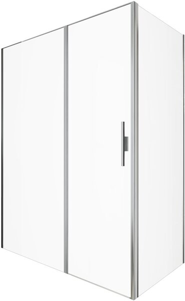 Душевой уголок Allen Brau Priority 160x80 3.31037.00 + 3.31040.00 хром
