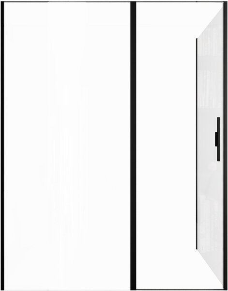Душевой уголок Allen Brau Priority 160x80 3.31039.BBA + 3.31042.BBA черный браш