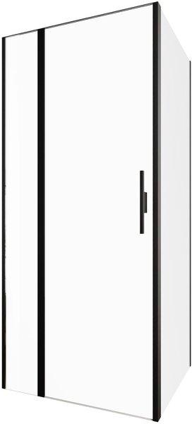 Душевой уголок Allen Brau Priority 90x80 3.31003.BBA + 3.31015.BBA черный браш