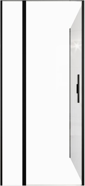 Душевой уголок Allen Brau Priority 90x80 3.31027.BBA + 3.31042.BBA черный браш