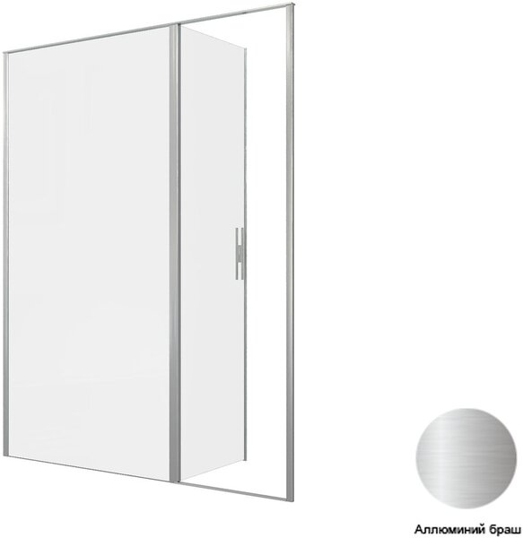 Душевая дверь Allen Brau Priority 160 3.31038.BA серебро браш