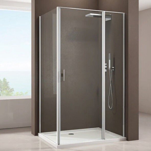 Душевой уголок Allen Brau Priority 160x100 3.31037.00 + 3.31046.00 хром