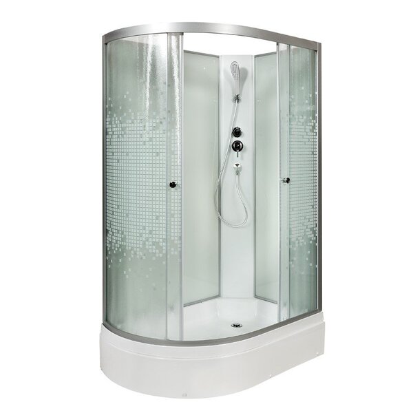 Душевая кабина Deto L720RN без крыши 120х80х200см