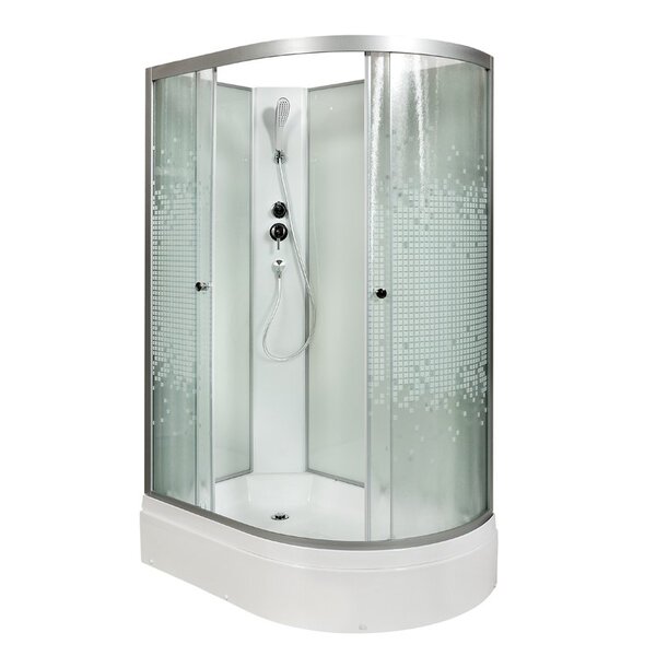 Душевая кабина Deto L720LN без крыши 120х80х200см