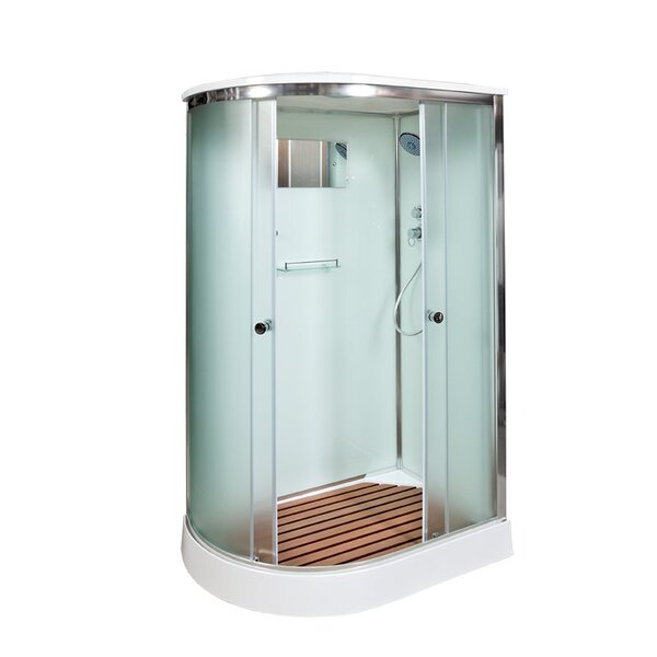 Душевая кабина Deto D102SR с крышей 120х80х220см