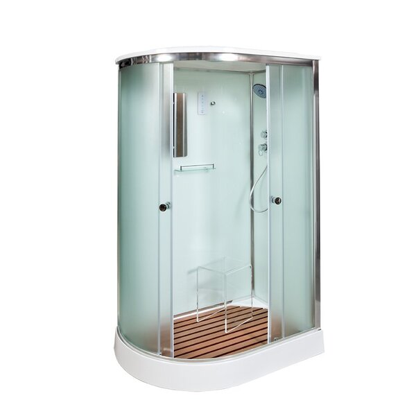 Душевая кабина Deto D102S R с электрикой 120х80х220см