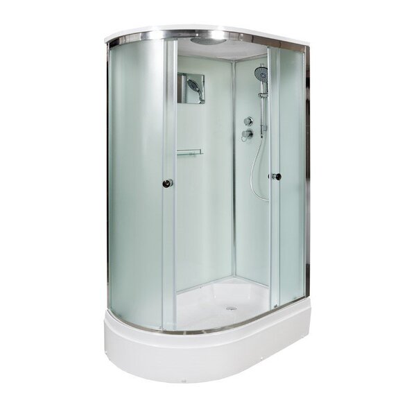 Душевая кабина Deto D272SR с крышей 120х80х220см