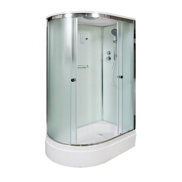 Душевая кабина Deto D272S R с электрикой  120х80х220см