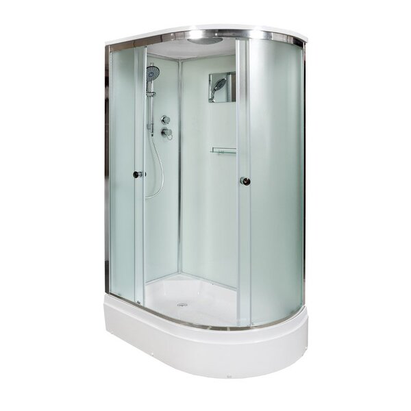 Душевая кабина Deto D272SL с крышей 120х80х220см