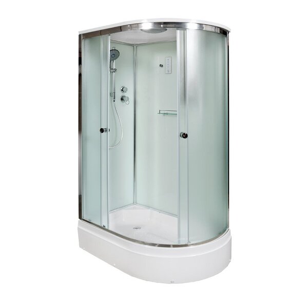 Душевая кабина Deto D272S L с электрикой  120х80х220см