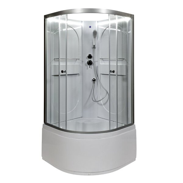 Душевая кабина Deto L610 N LED 100х100х200см