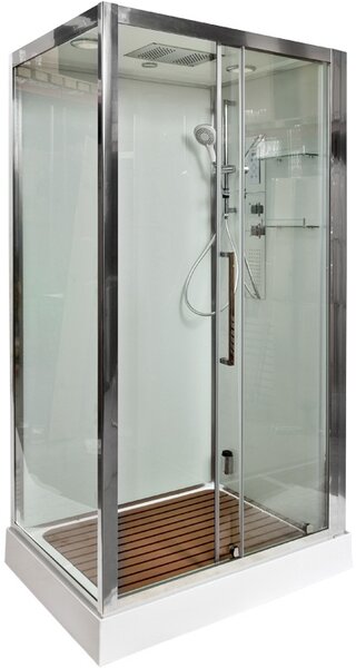 Душевая кабина Deto Z120 KERAVA с электрикой 120х80х220см