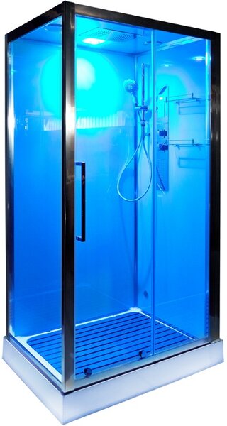 Душевая кабина Deto Z120 KERAVA с электрикой 120х80х220см