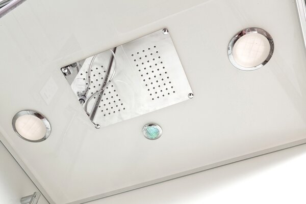 Душевая кабина Deto Z120 KERAVA с электрикой 120х80х220см