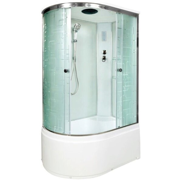Душевая кабина Deto EM4512R с электрикой 120х80х220см