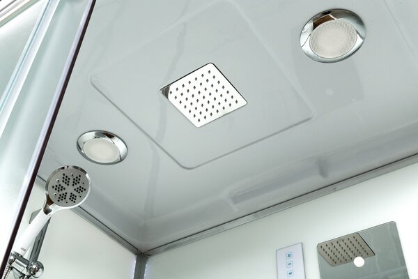 Душевая кабина Deto D129S с электрикой 120х90х220см