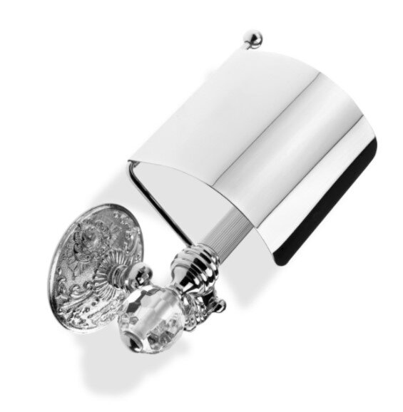 Stil Haus Noto Light, бумагодержатель закрытый со стеклом Murano, цвет хром NT11сV(08)