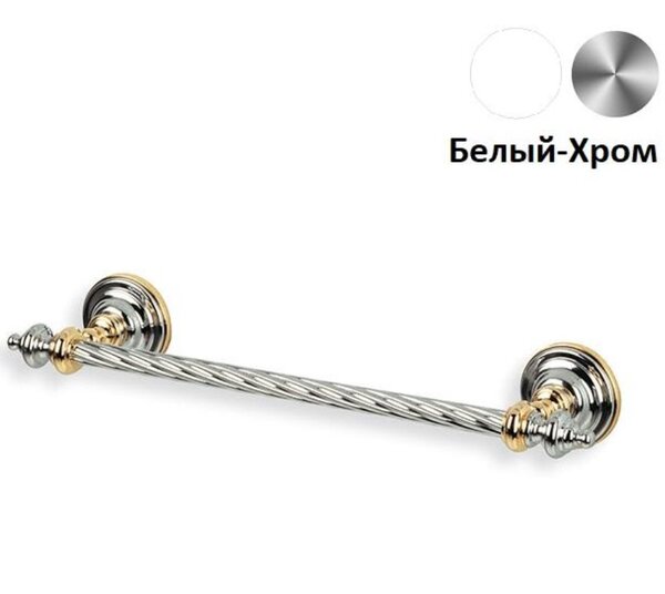 Stil Haus Giunone, полотенцедержатель, цвет хром - белый G06(03)