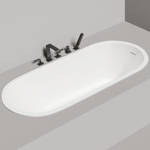 Ванна Salini ORNELLA KIT OVAL 170х80 материал S-Sense 102414M покрытие Матовое