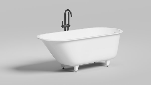 Ванна Salini ORNELLA OVAL 170х80 материал S-Sense 102314M покрытие Матовое