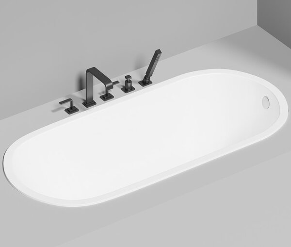 Ванна Salini ORNELLA OVAL 170х80 материал S-Sense 102314M покрытие Матовое