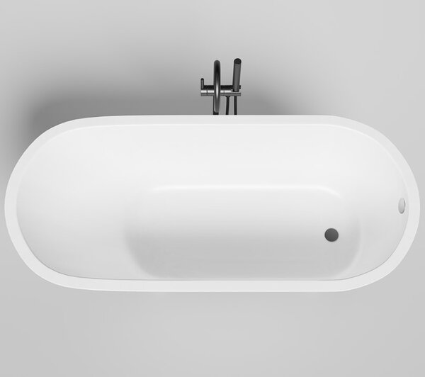 Ванна Salini ORNELLA OVAL 170х80 материал S-Sense 102314M покрытие Матовое